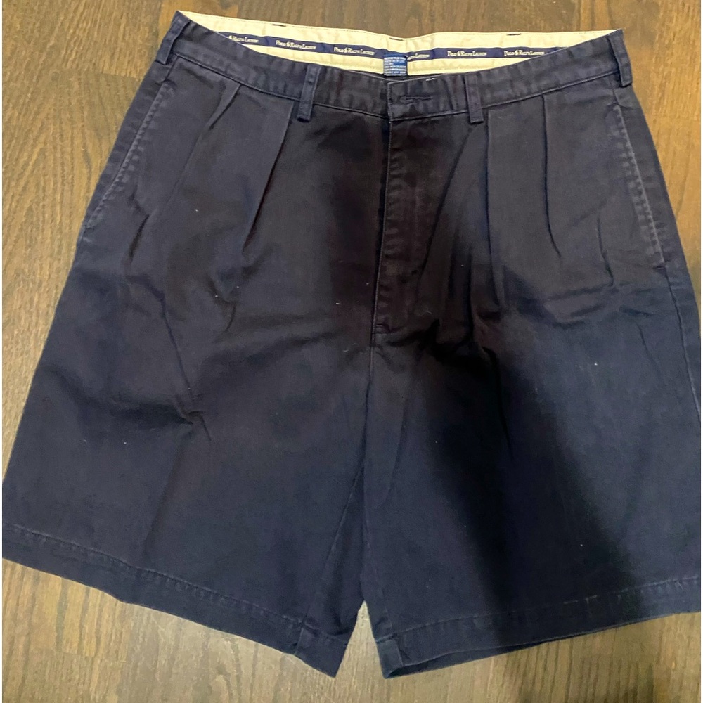Men’s navy Ralph Lauren golf shorts